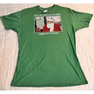 NWT The Office TV Show‎ With Two Santas In The Room Things Get Ruthless T-Shirt